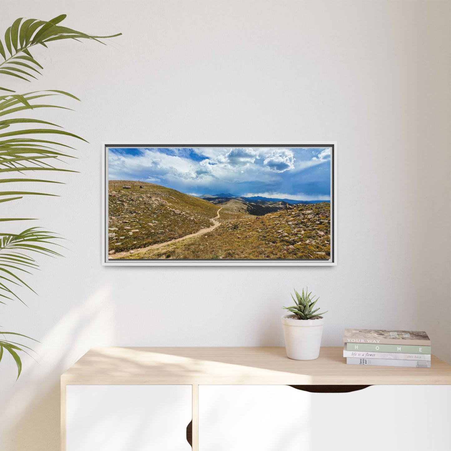 Framed Canvas Print - Collegiate West - Colorado Trail