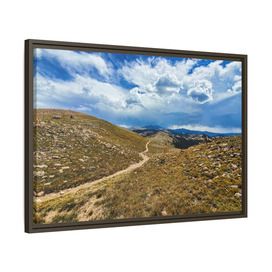 Framed Canvas Print - Collegiate West - Colorado Trail