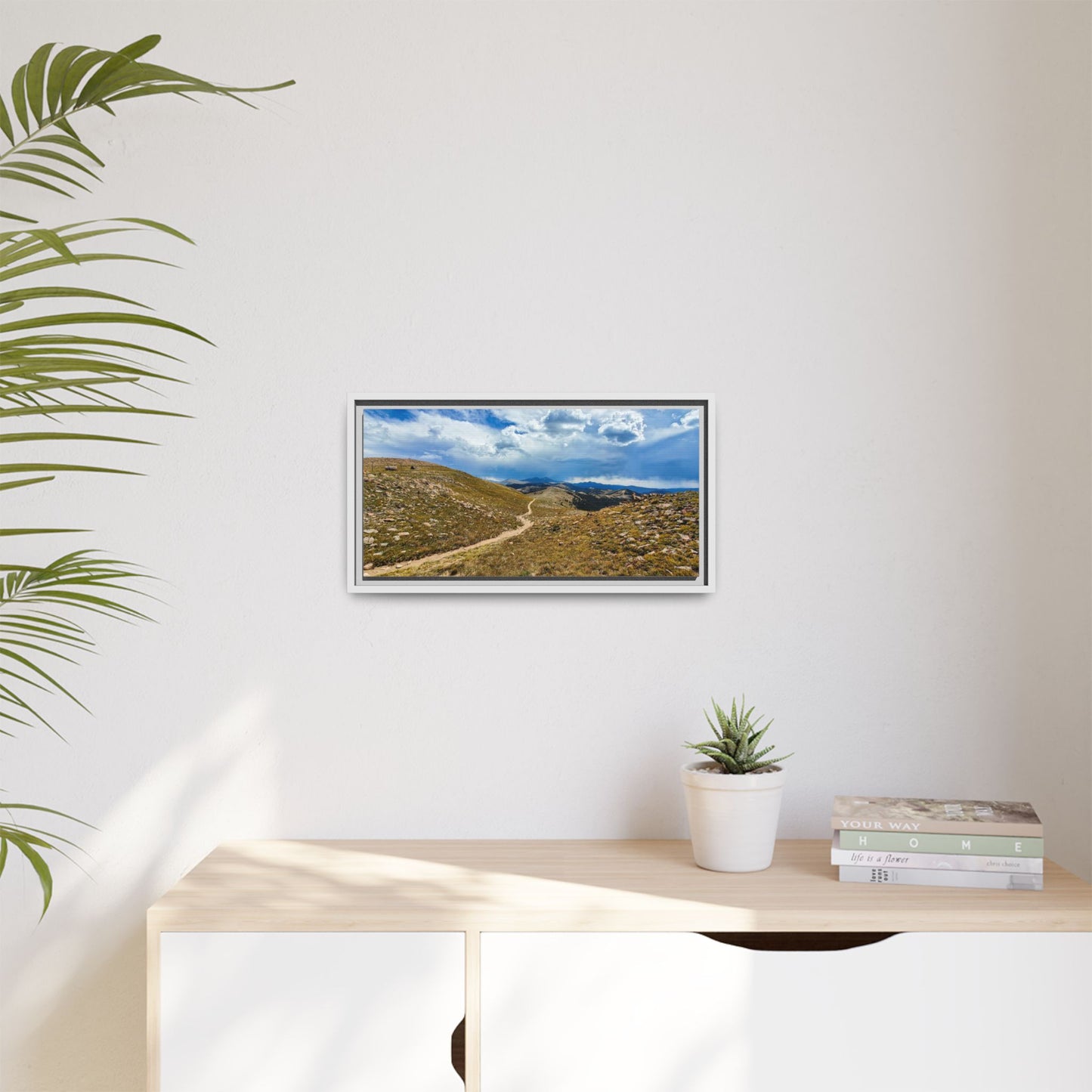 Framed Canvas Print - Collegiate West - Colorado Trail