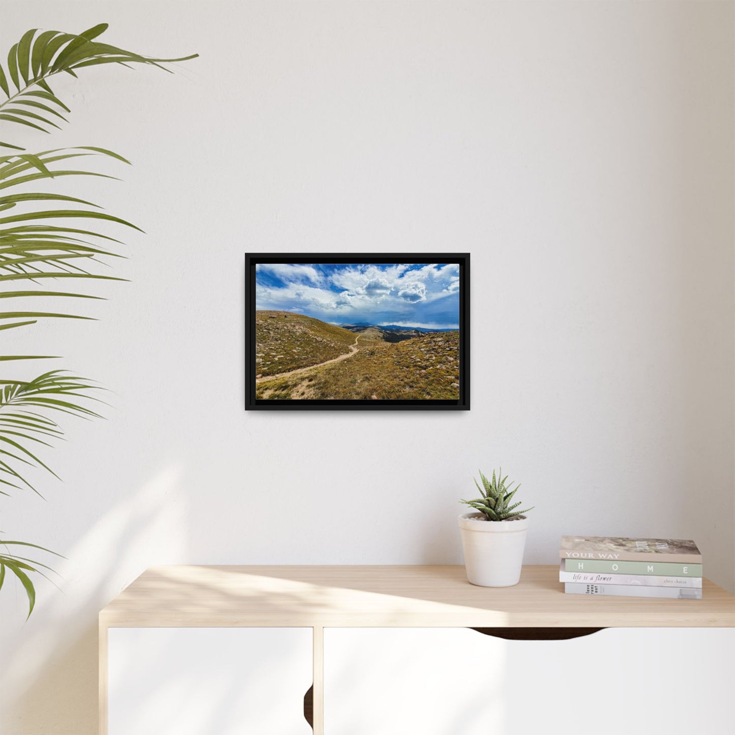 Framed Canvas Print - Collegiate West - Colorado Trail