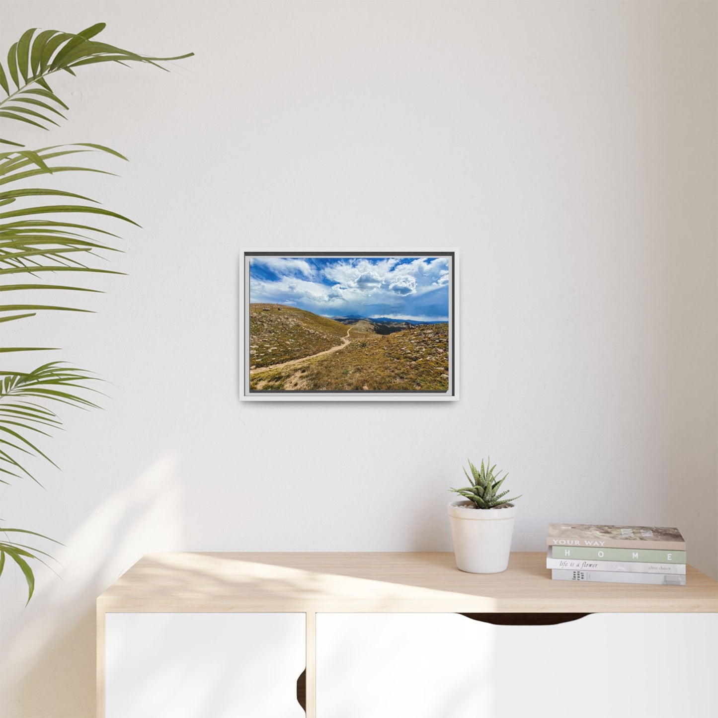 Framed Canvas Print - Collegiate West - Colorado Trail