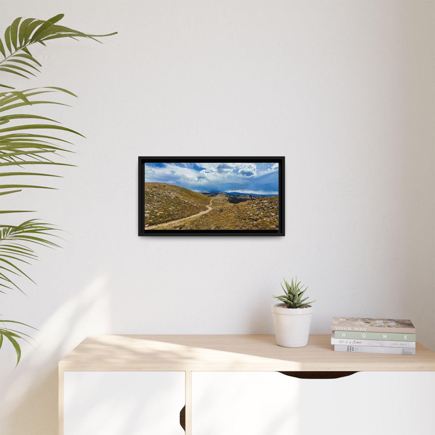 Framed Canvas Print - Collegiate West - Colorado Trail