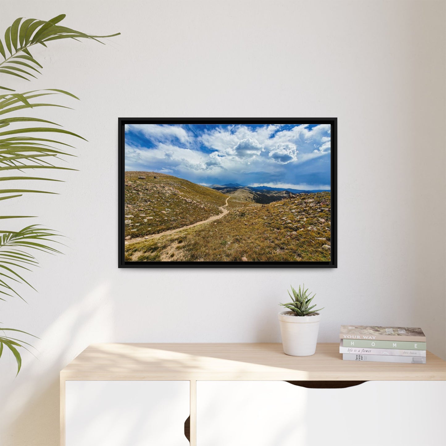 Framed Canvas Print - Collegiate West - Colorado Trail