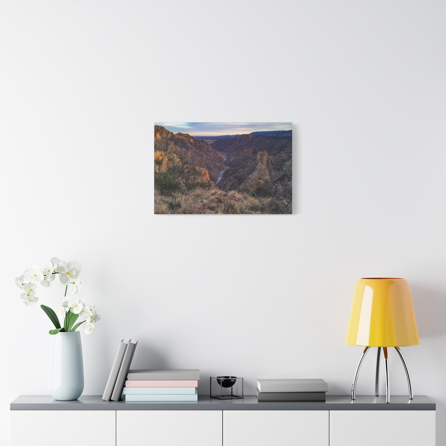 Wrapped Canvas Print - Royal Gorge, Colorado - Eastward View