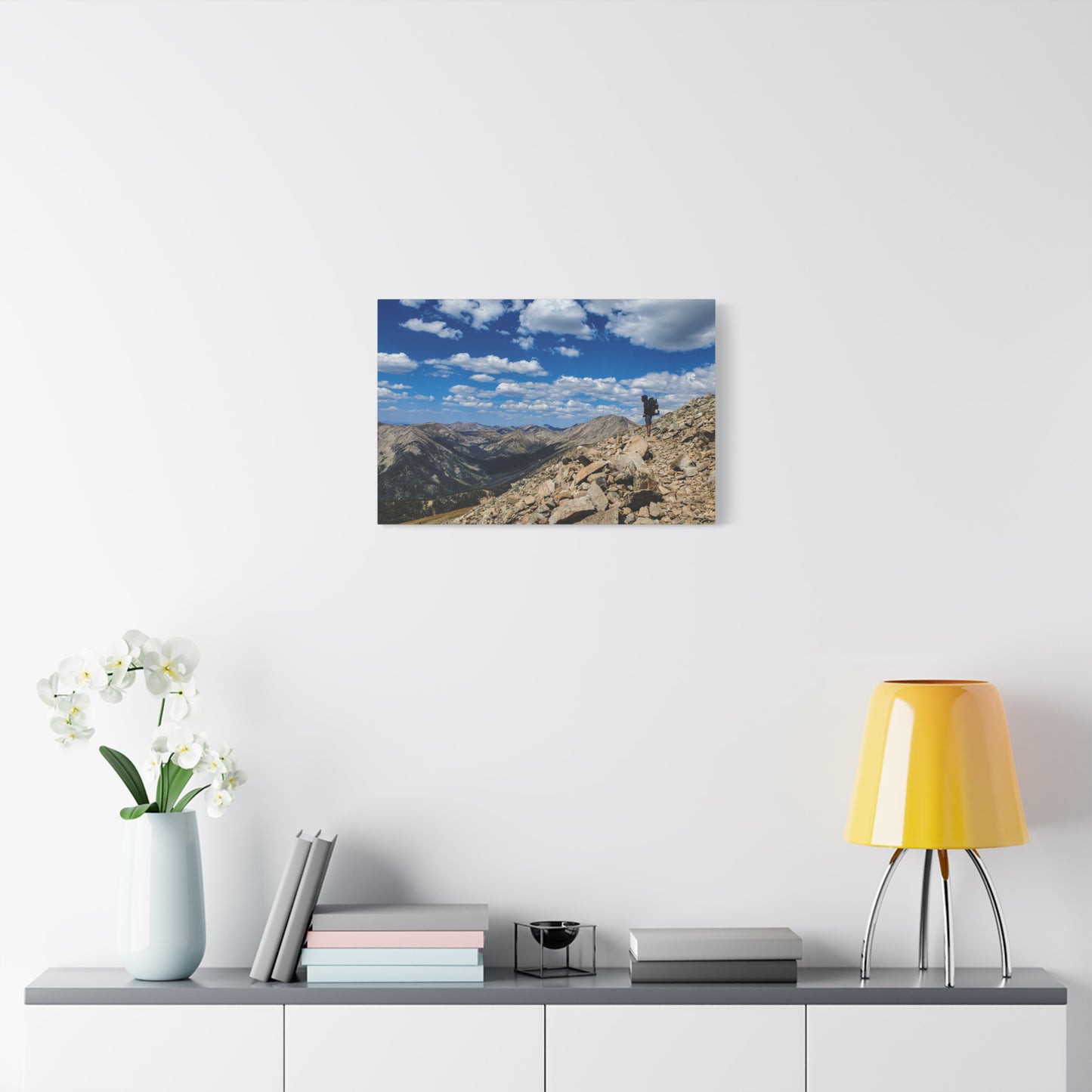 Wrapped Canvas Print - Backpacking Collegiate West