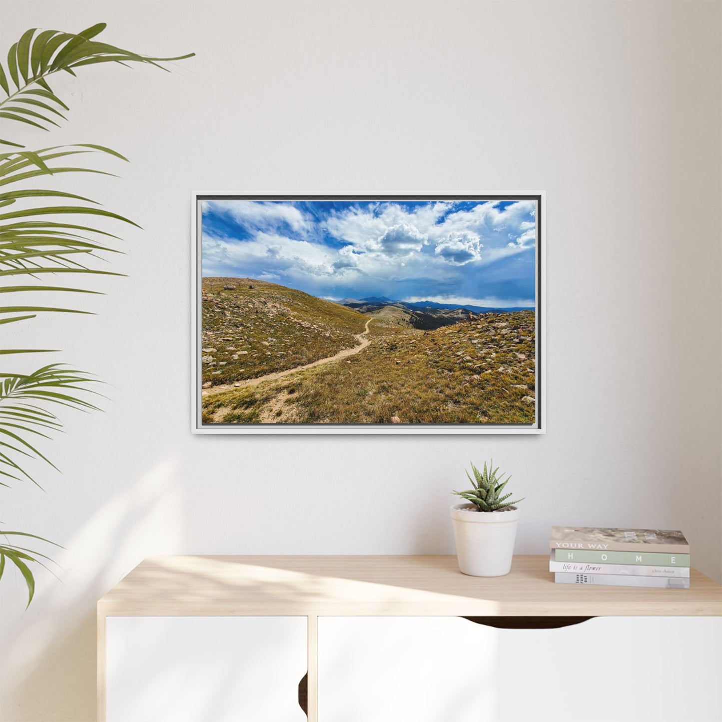 Framed Canvas Print - Collegiate West - Colorado Trail