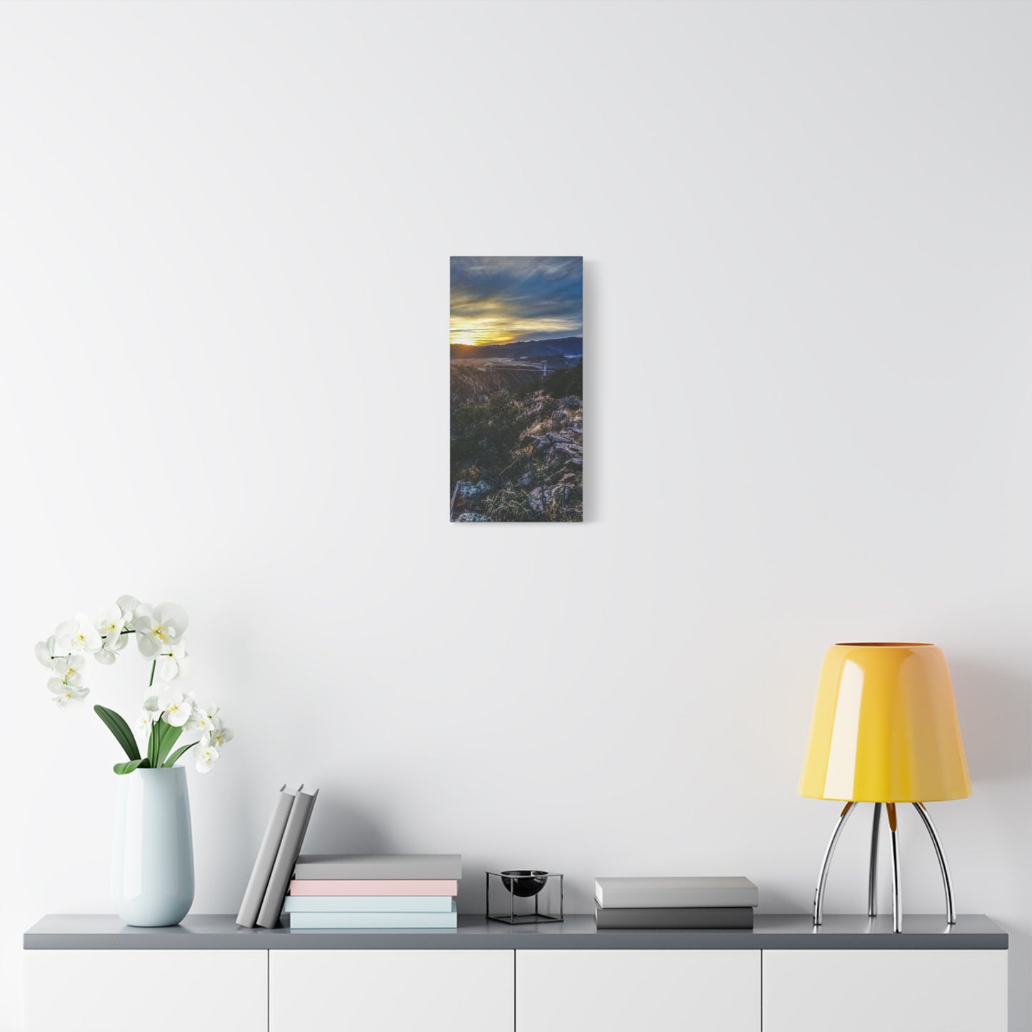 Wrapped Canvas Print - Royal Gorge Bridge - Sunset View