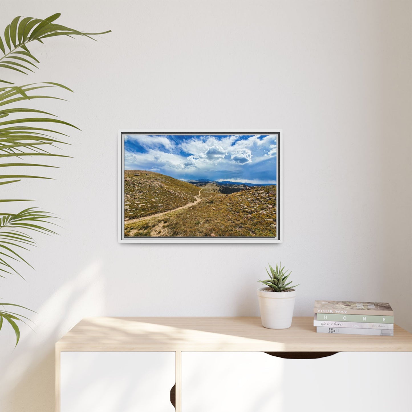Framed Canvas Print - Collegiate West - Colorado Trail