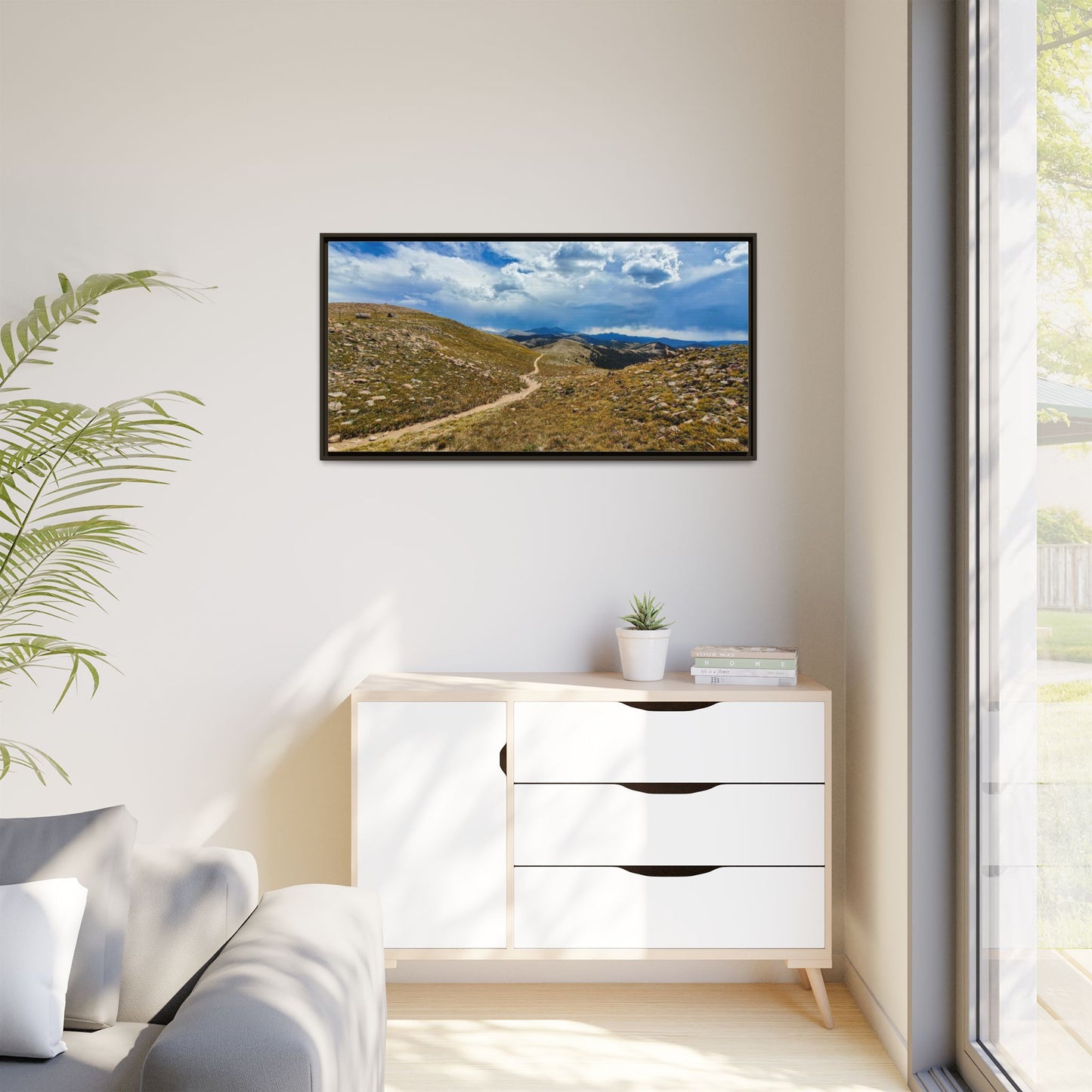 Framed Canvas Print - Collegiate West - Colorado Trail
