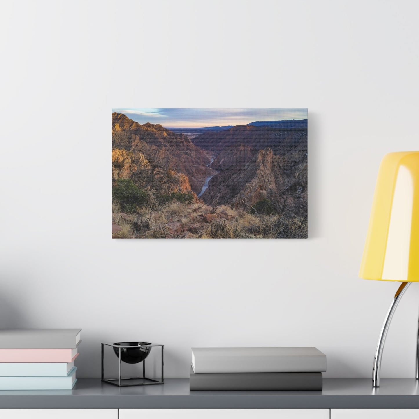 Wrapped Canvas Print - Royal Gorge, Colorado - Eastward View