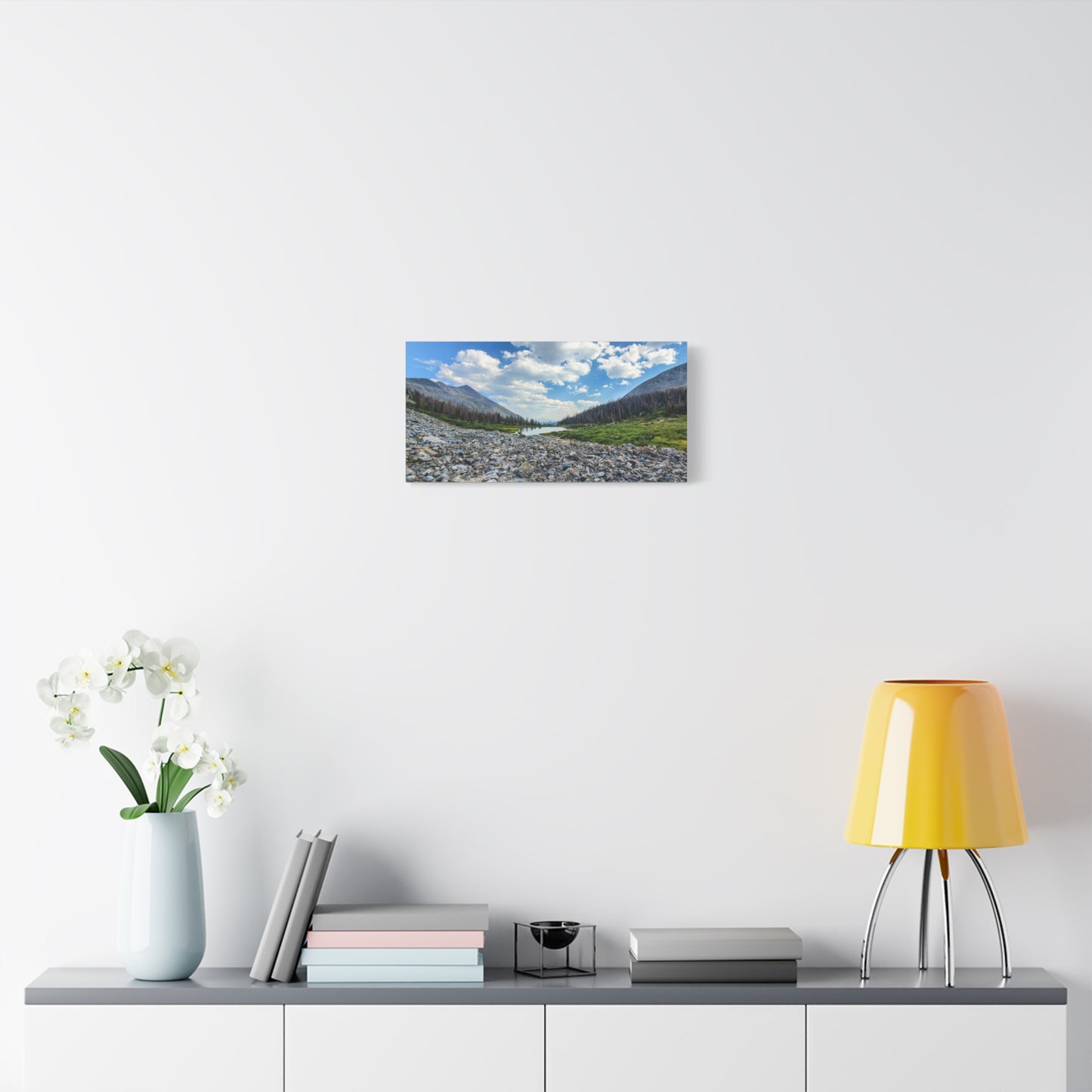 Wrapped Canvas Print - Alpine Lake Along the Colorado Trail, Collegiate West