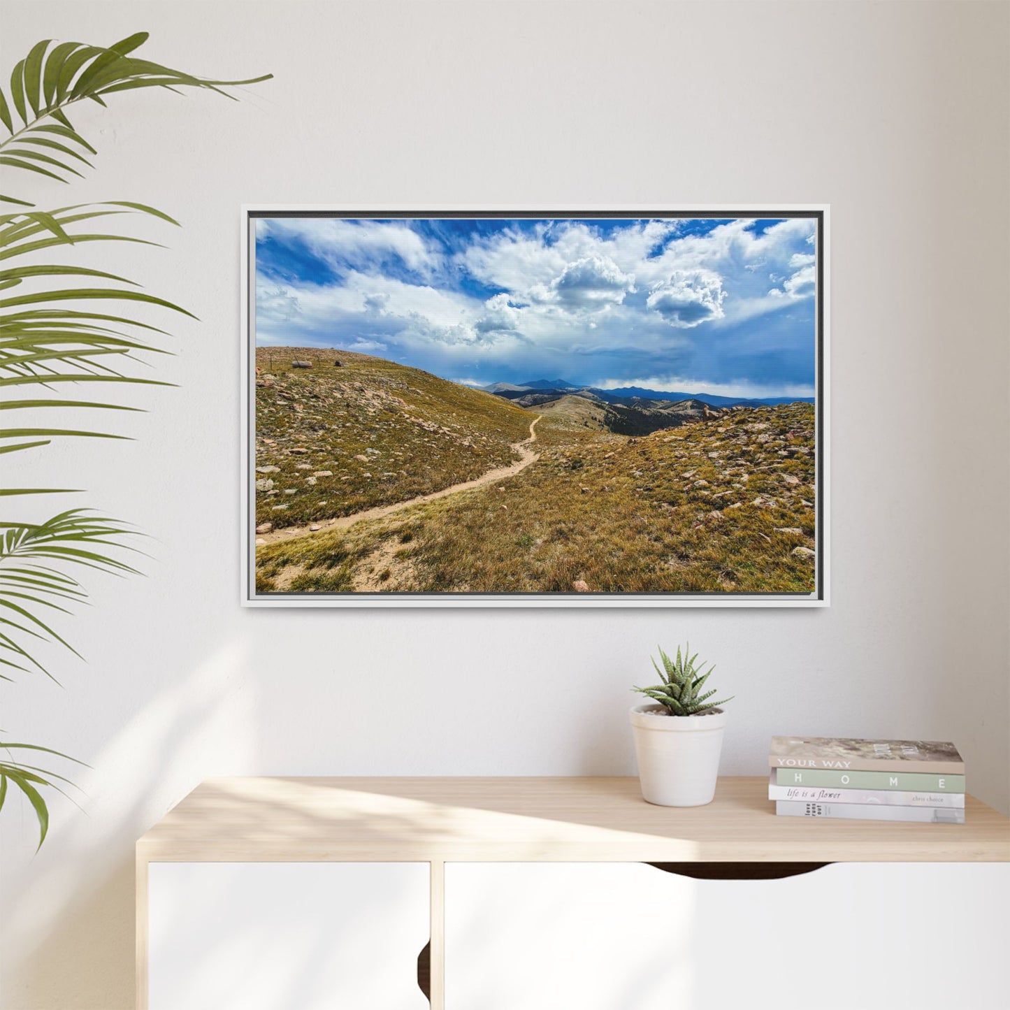 Framed Canvas Print - Collegiate West - Colorado Trail
