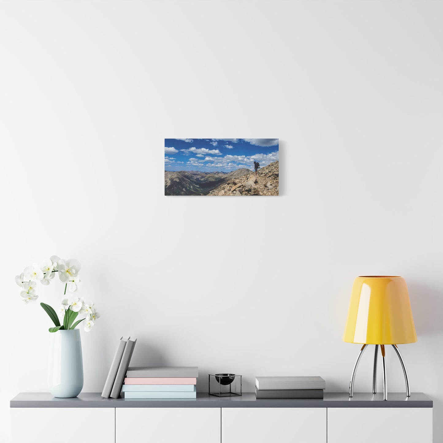 Wrapped Canvas Print - Backpacking Collegiate West