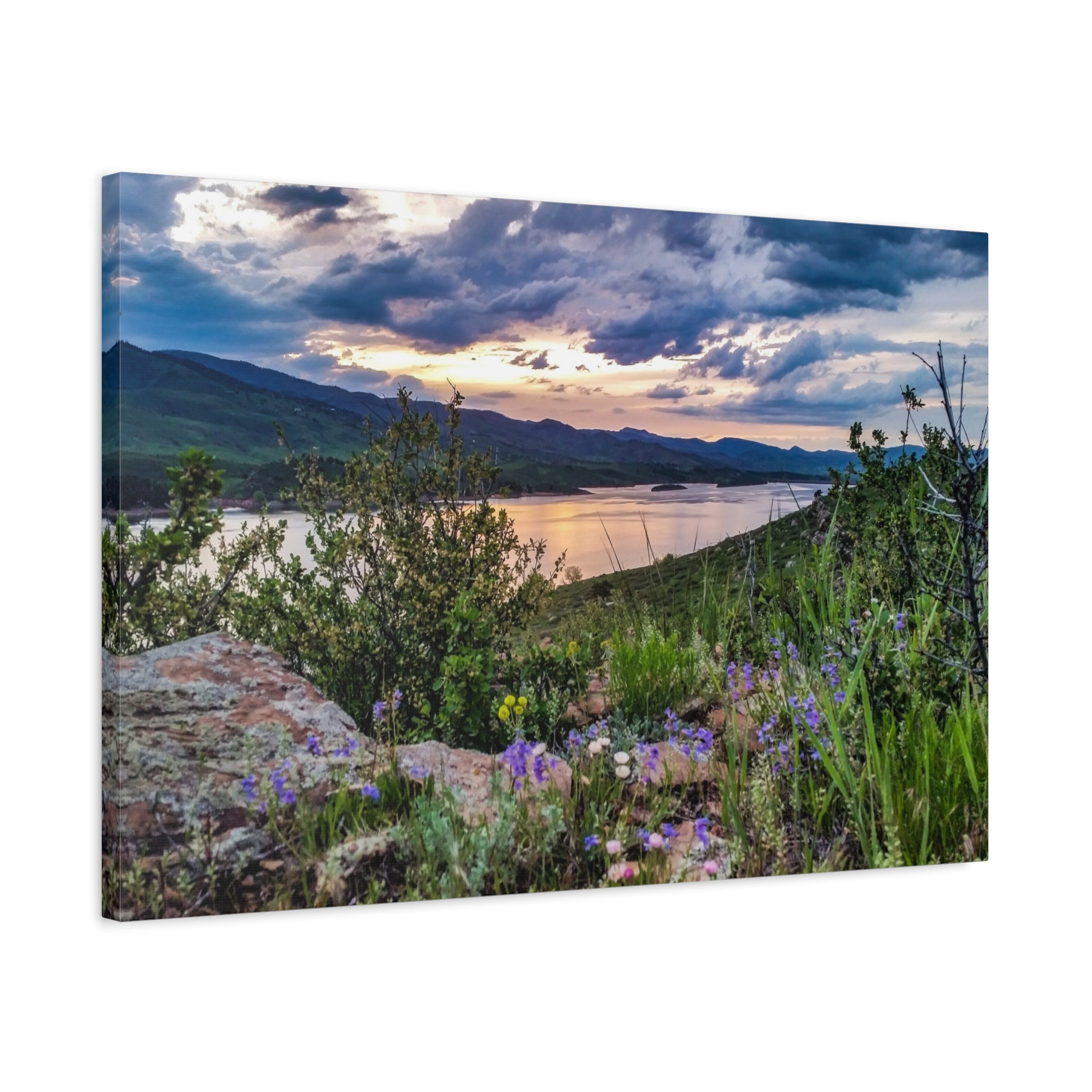 wrapped-canvas-print-spring-sunset-reflection